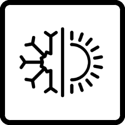 Heating Cooling Icon